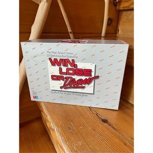 Vintage 1988 “Win Lose or Draw” Board Game Milton Bradley